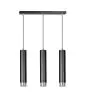 Emibig Pendelleuchte Kibo Stahl Schwarz | Geeignet für 3x GU10 - Max 10W
