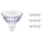 Mehrfachpackung 10x Philips LEDspot VLE GU5.3 MR16 7W 830 60D (MASTER) | Warmweiss - Dimmbar - Ersatz für 50W