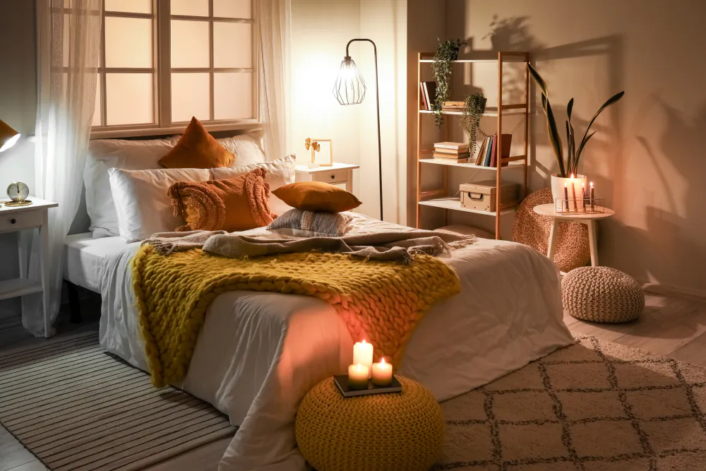 LED-Beleuchtung LED-Beleuchtung im Schlafzimmer
