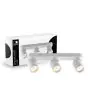D'Lite Plafond Spot Clio Blanc Inclinable| Convient pour 3x GU10