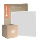 Lot 4x Ledvance Panneau LED Eco 36W 3600lm - 840 Blanc Froid | 60x60cm - UGR 