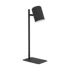 Eglo Lampe De Chevet Ceppi Acier Noir Noir 4.5W 345lm - 830 Blanc Chaud | IP20 - Incl. 1x GU10
